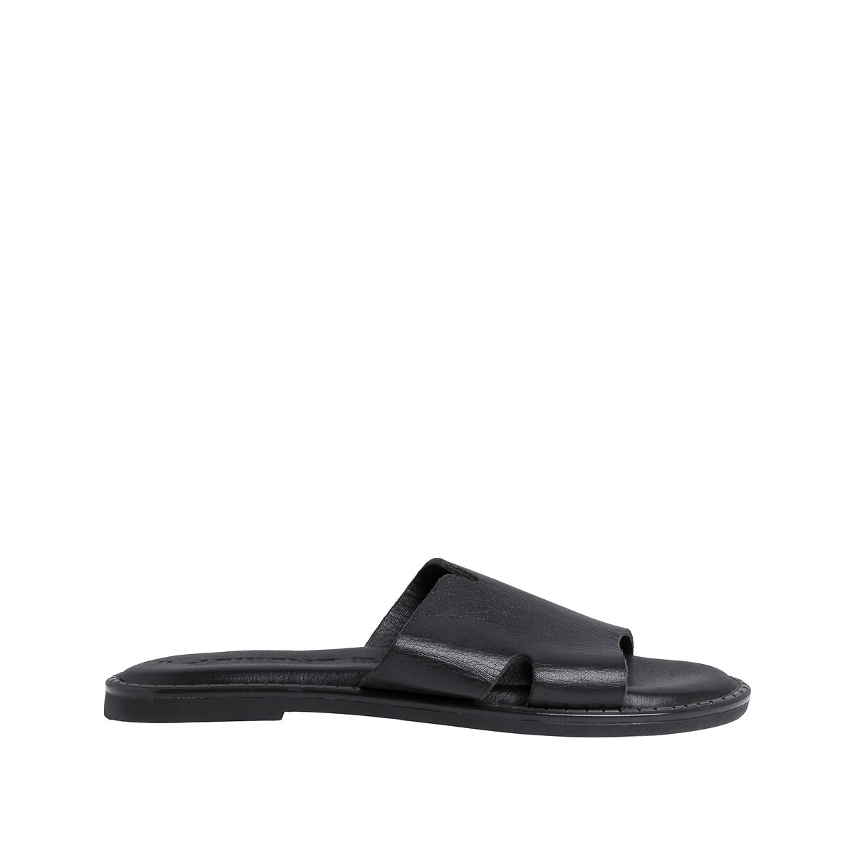 Туфли TAMARIS Без задника из кожи на маленьком каблуке 40 черный, размер 40