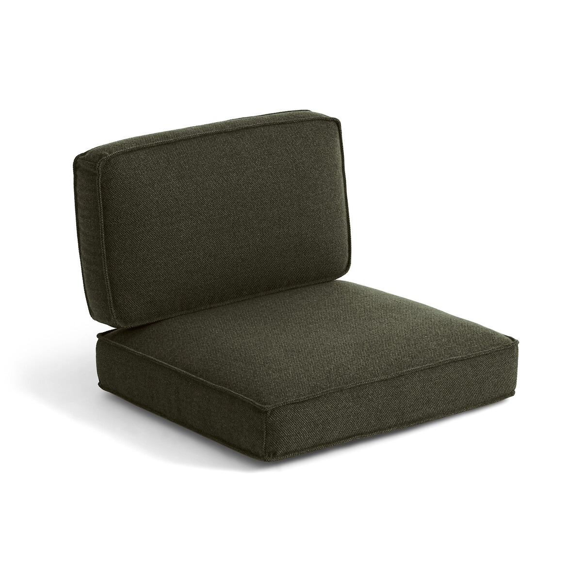 Подушки из плетеного узорчатого полиэстера для кресла Dilma единый размер зеленый