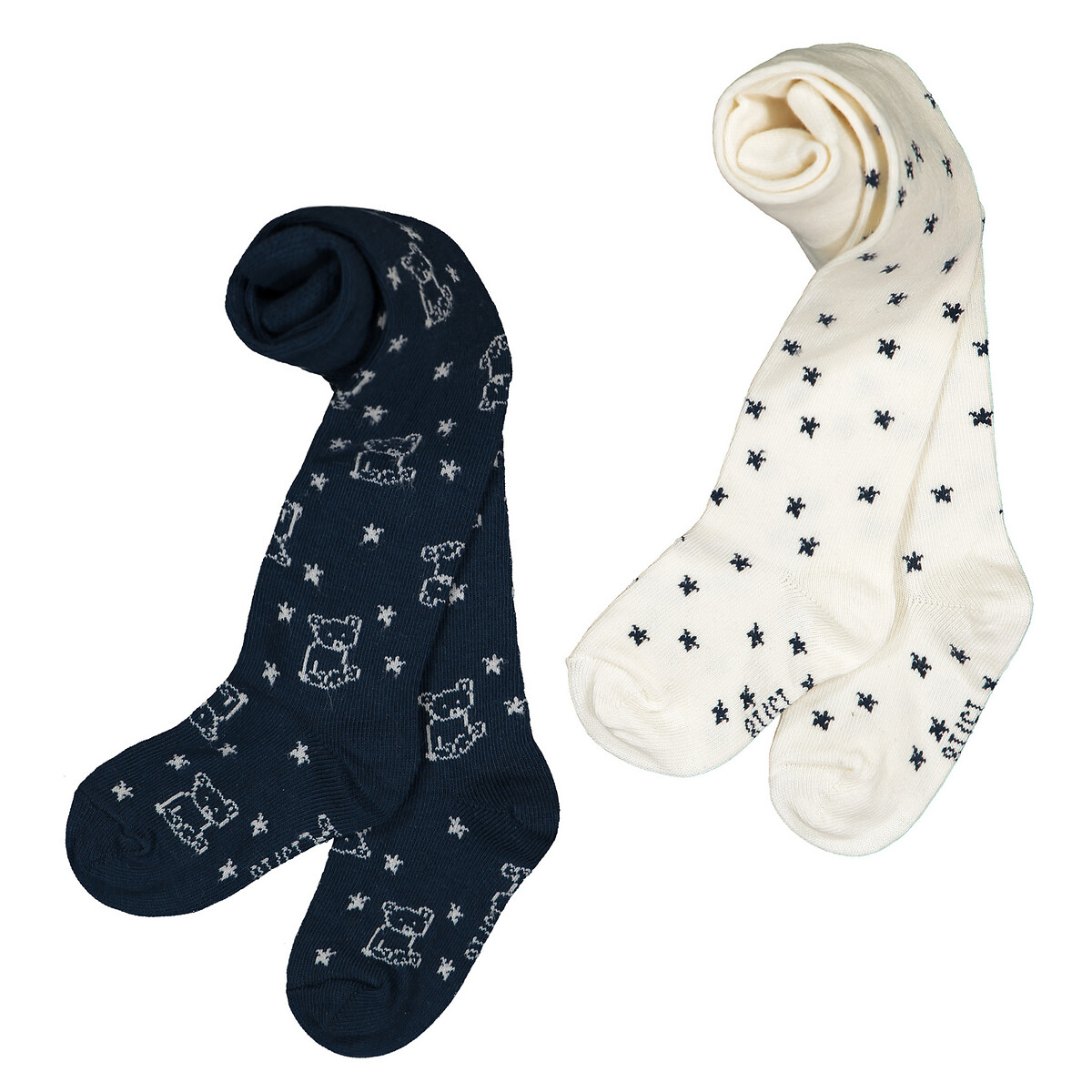 

Комплект из 2 оригинальных колготок LaRedoute, Бежевый, Размеры 1518-2326 15/18 бежевый