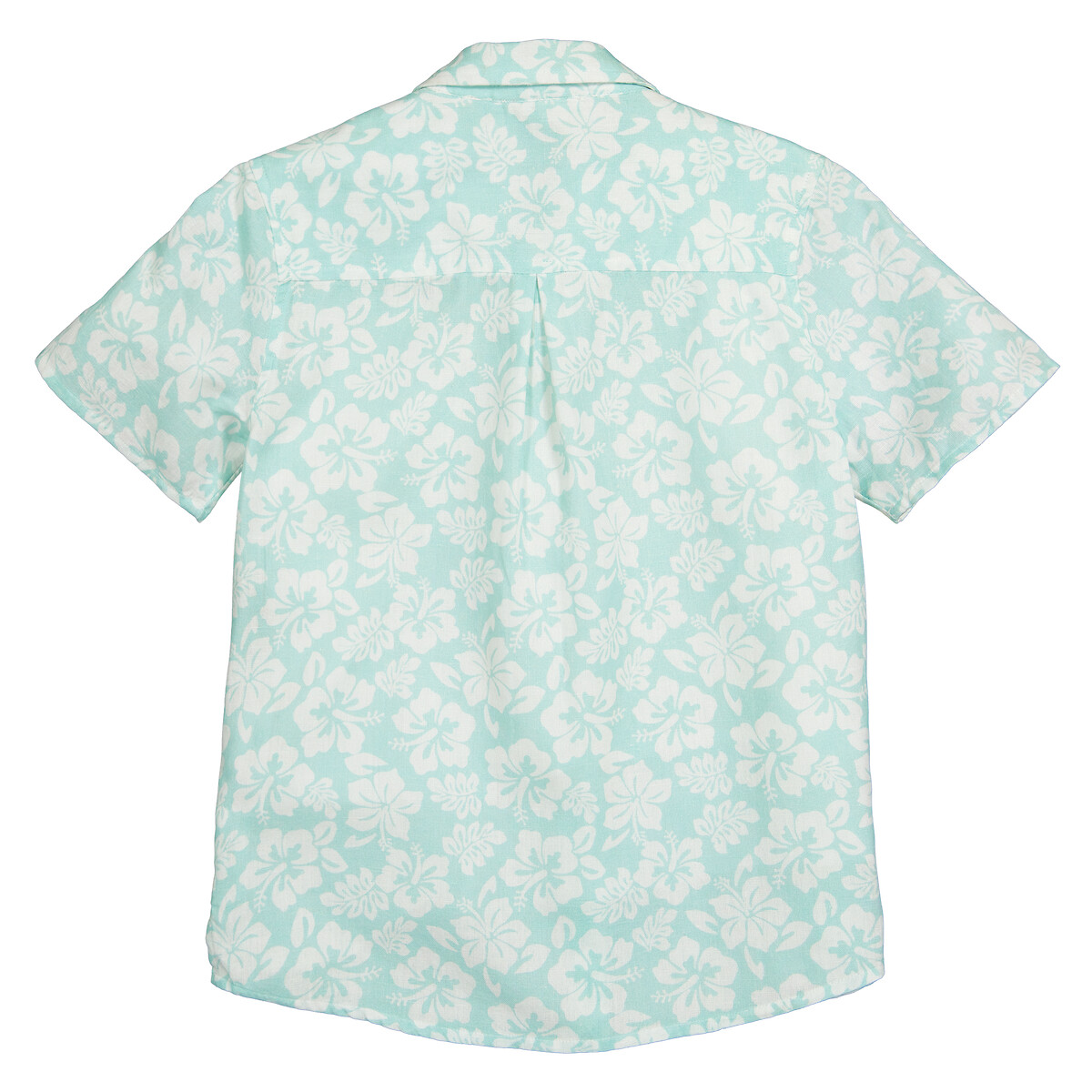 Рубашка С гавайским принтом 12 лет -150 см синий LaRedoute, размер 12 - фото 4