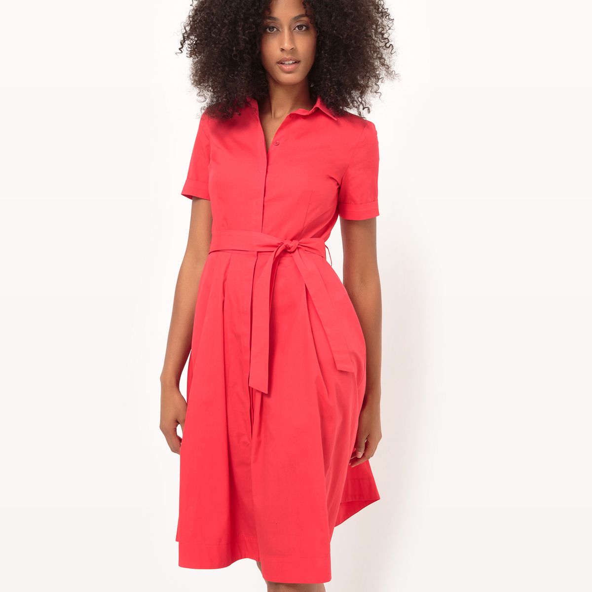 Robe manches courtes