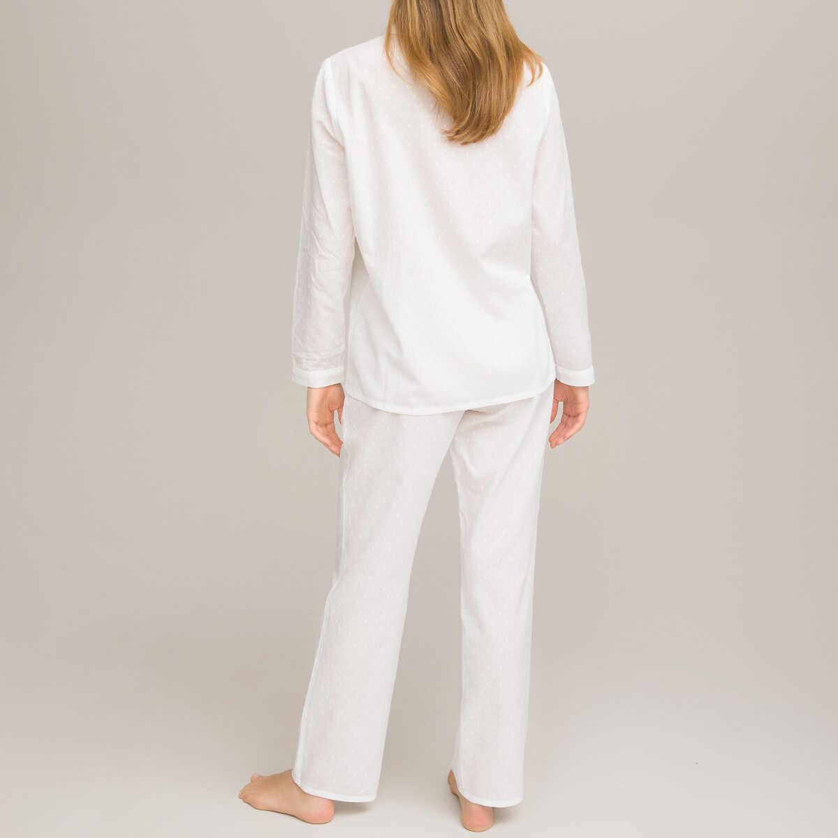 Пижама Из ткани расшитой гладью 42 (FR) - 48 (RUS) белый