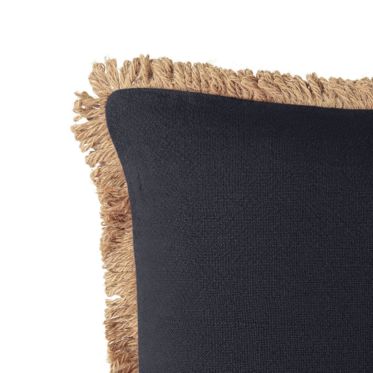 Чехол LaRedoute На подушку из джута Jutty 50 x 30 см черный, размер 50 x 30 см - фото 4