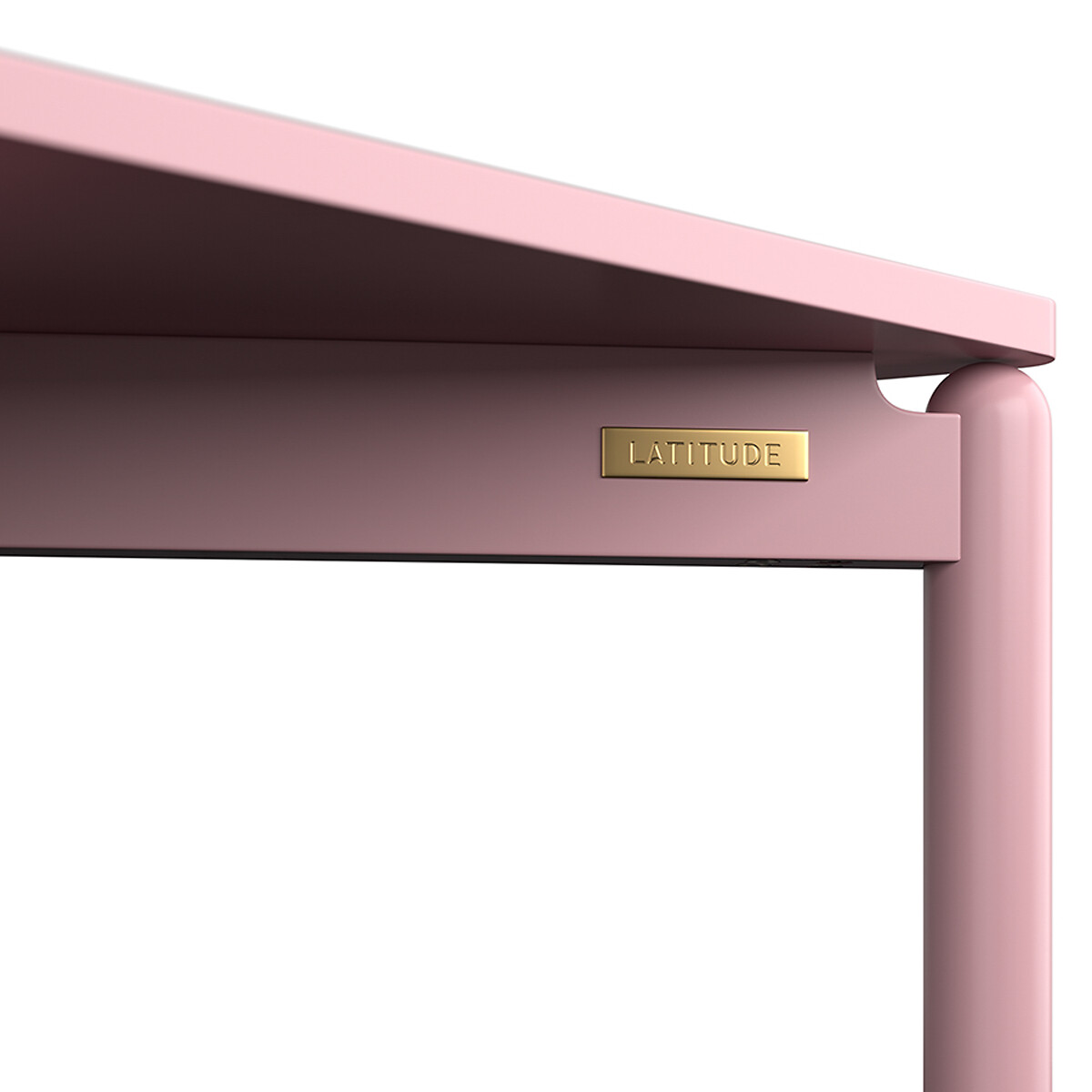 Столик кофейный Saga 60х60 см  2 персоны розовый LaRedoute, размер 2 персоны - фото 5
