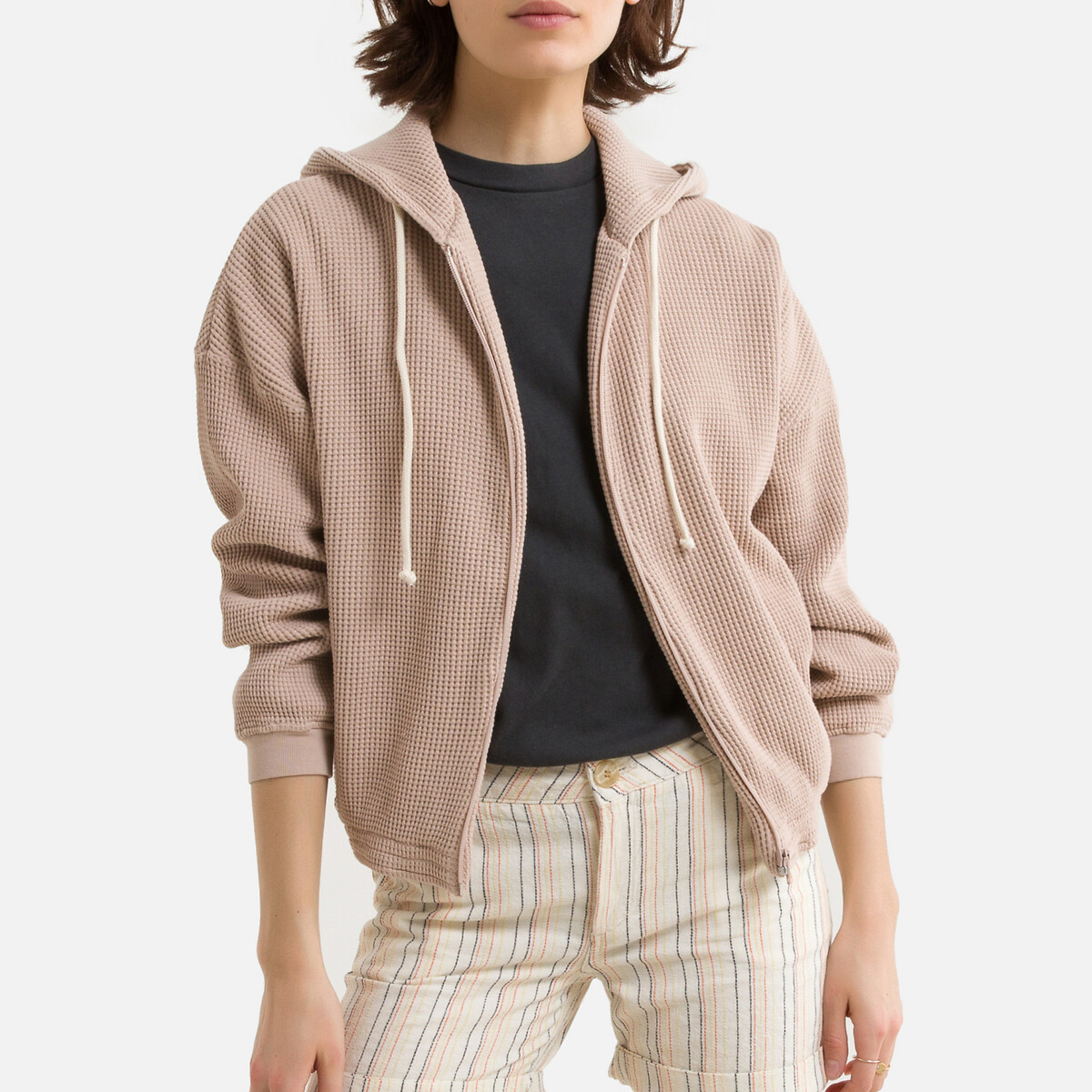 

Свитшот AMERICAN VINTAGE, Розовый, С капюшоном BOWILOVE XS/S розовый