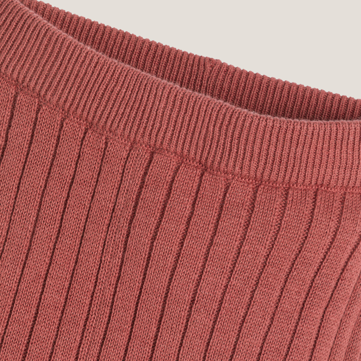 Комплект из 2 вещей пуловер LA REDOUTE COLLECTIONS леггинсы из трикотажа 1 год - 74 см розовый, размер 1 - фото 4