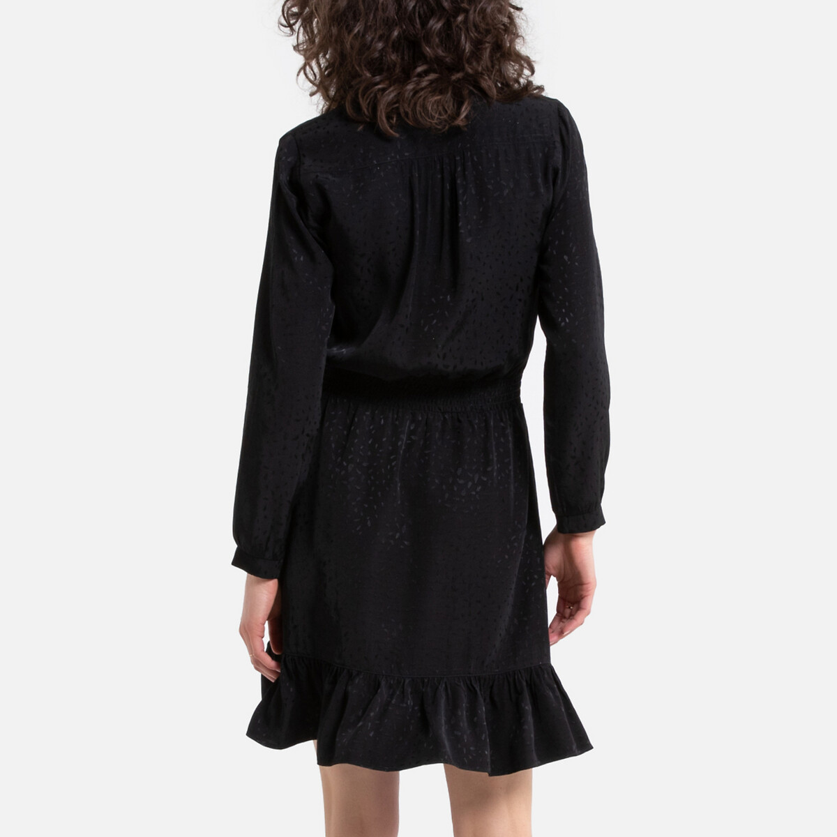 Платье SUD EXPRESS Короткое с длинными рукавами Radmila XS черный, размер XS - фото 4