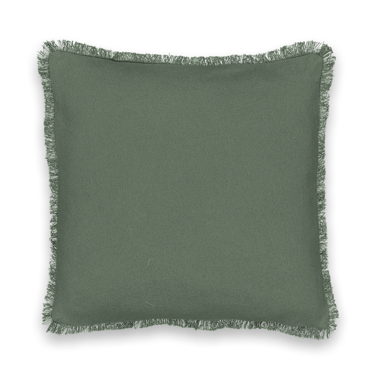 Чехол на подушку из плетеного хлопка Panama 40 x 40 см зеленый
