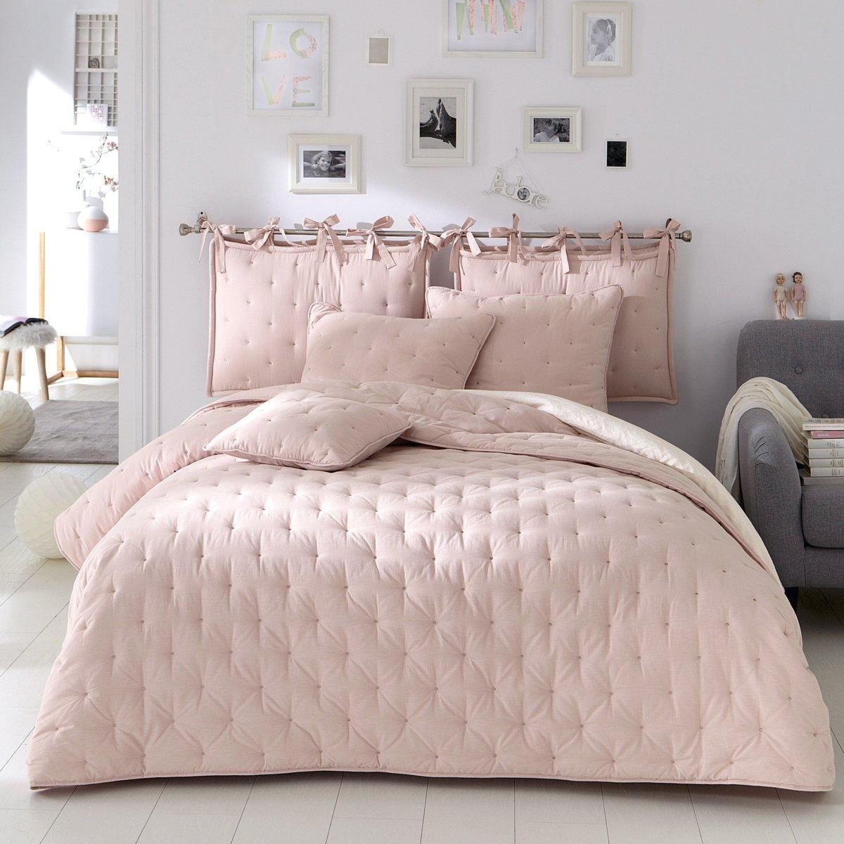 

Покрывало La Redoute, Розовый, С вышивкой AERI 250 x 250 см розовый
