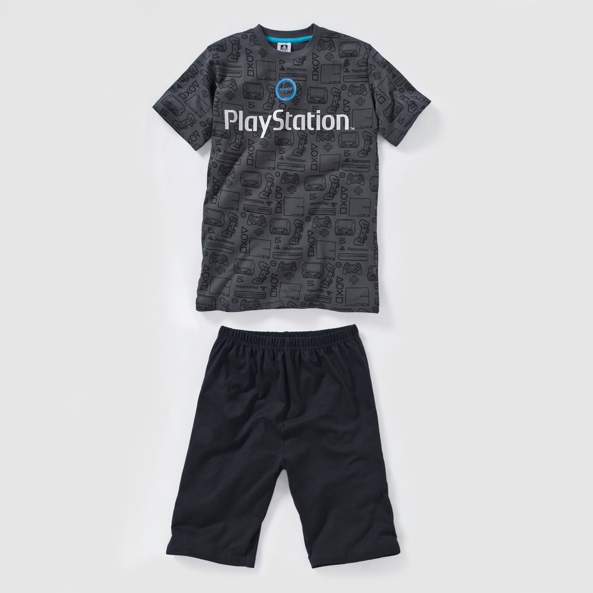 

Пижама с шортами из джерси PLAYSTATION, 10-16 лет