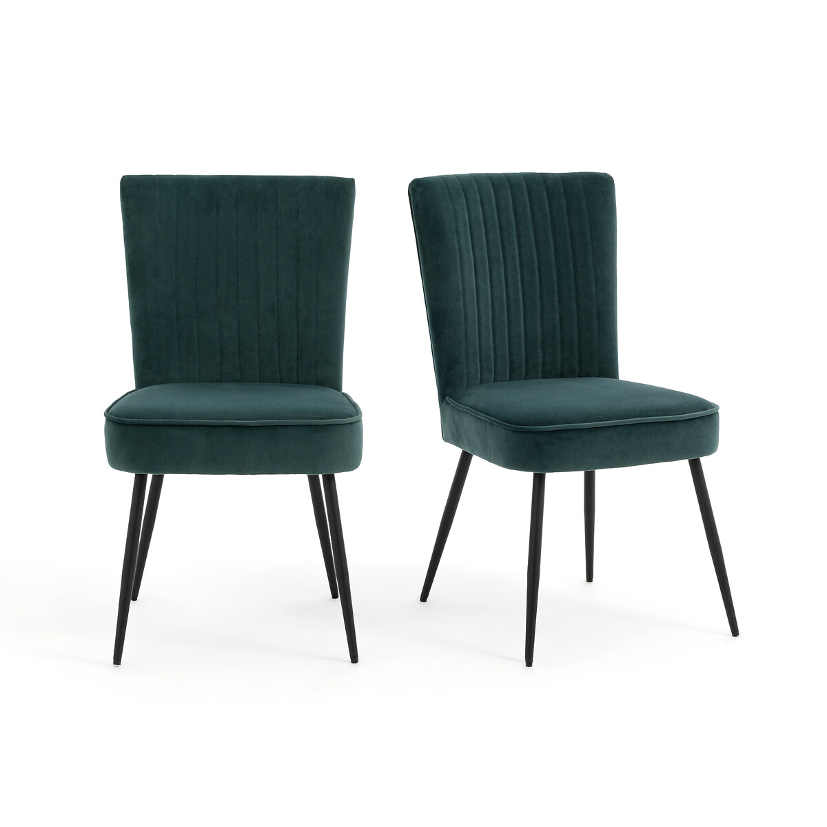 Комплект из 2-х винтажных стульев В стиле 50-х Ronda единый размер зеленый