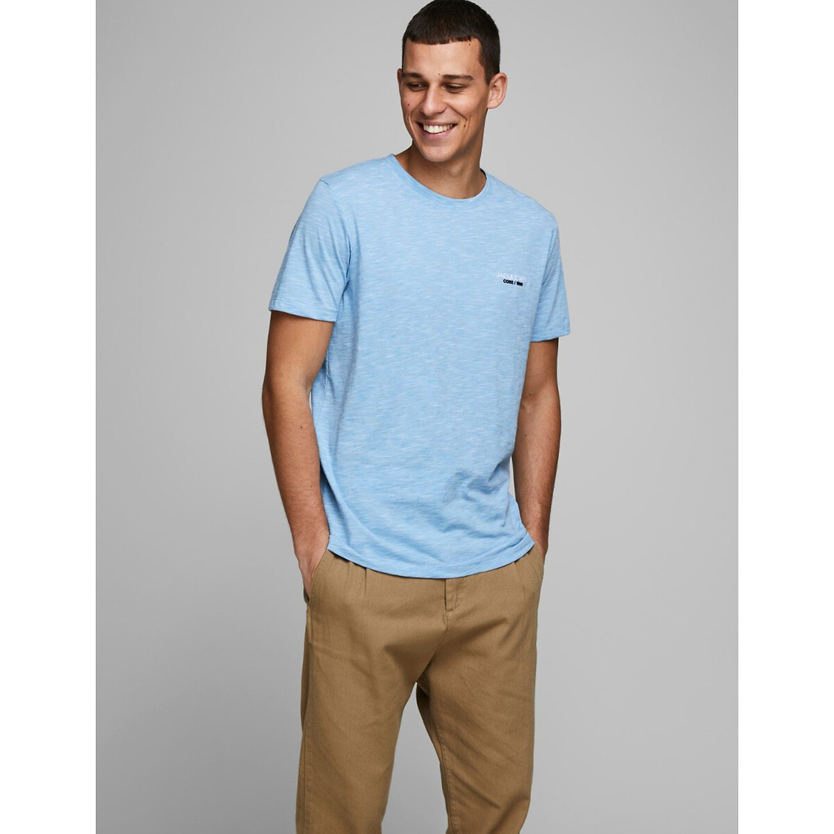 

Футболка JACK & JONES, Синий, С круглым вырезом Jcoscaling XXL синий