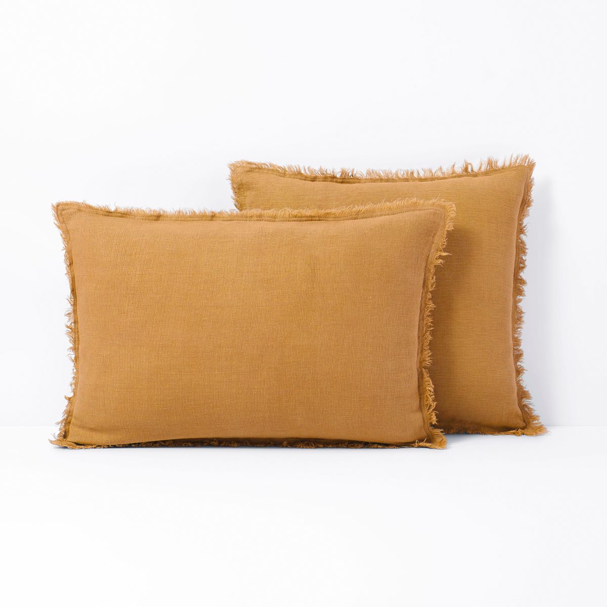 Housse de coussin pur lin lavé LINANGE