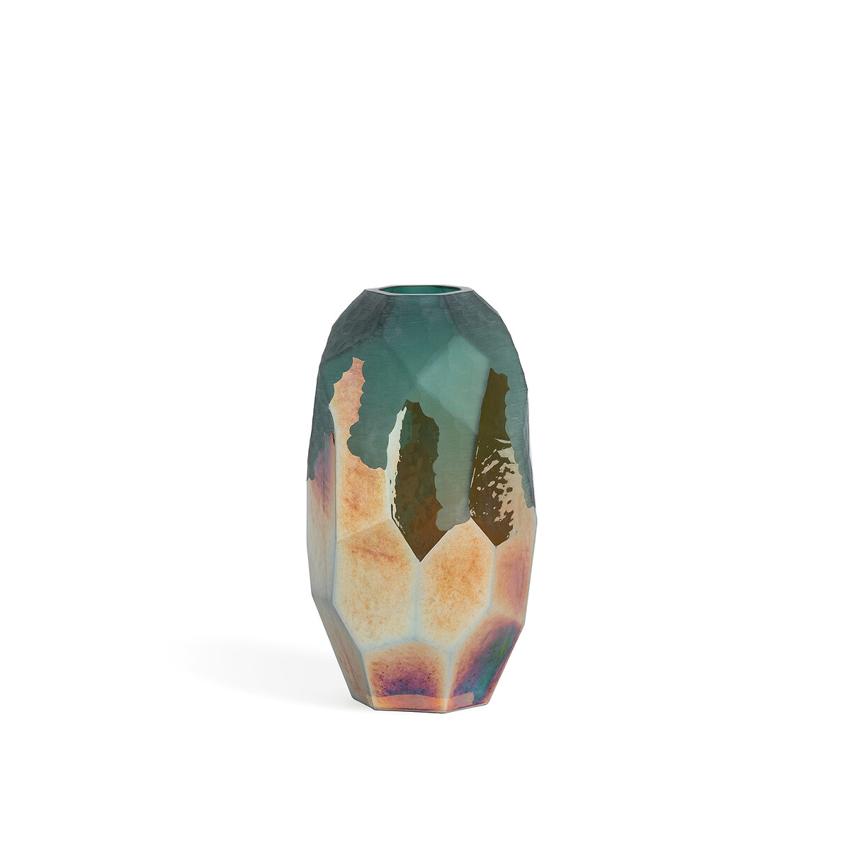 Ваза из стекла В36 см Opale единый размер зеленый ваза вольга 2 стекло цвет тёмно синий радужный