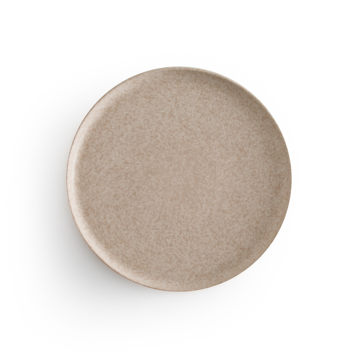Комплект из четырех тарелок плоских из керамики Rusty единый размер бежевый комплект из четырех колец для салфеток jacinto единый размер бежевый