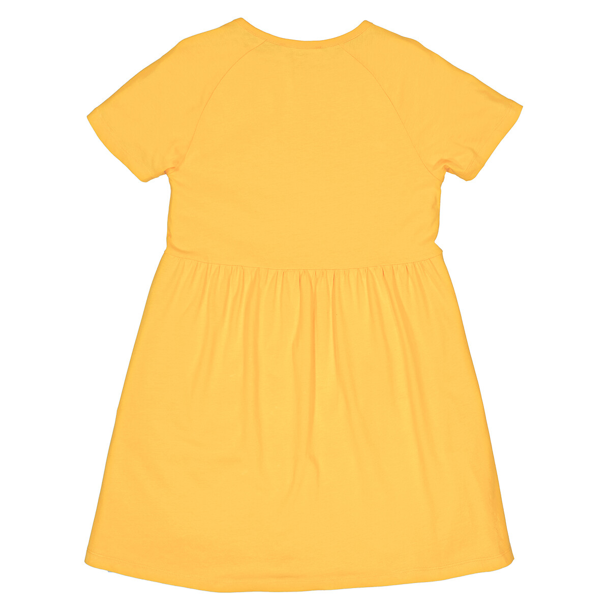 Платье С короткими рукавами и с отделкой оборками 12 лет -150 см желтый LaRedoute, размер 12 лет -150 см - фото 4
