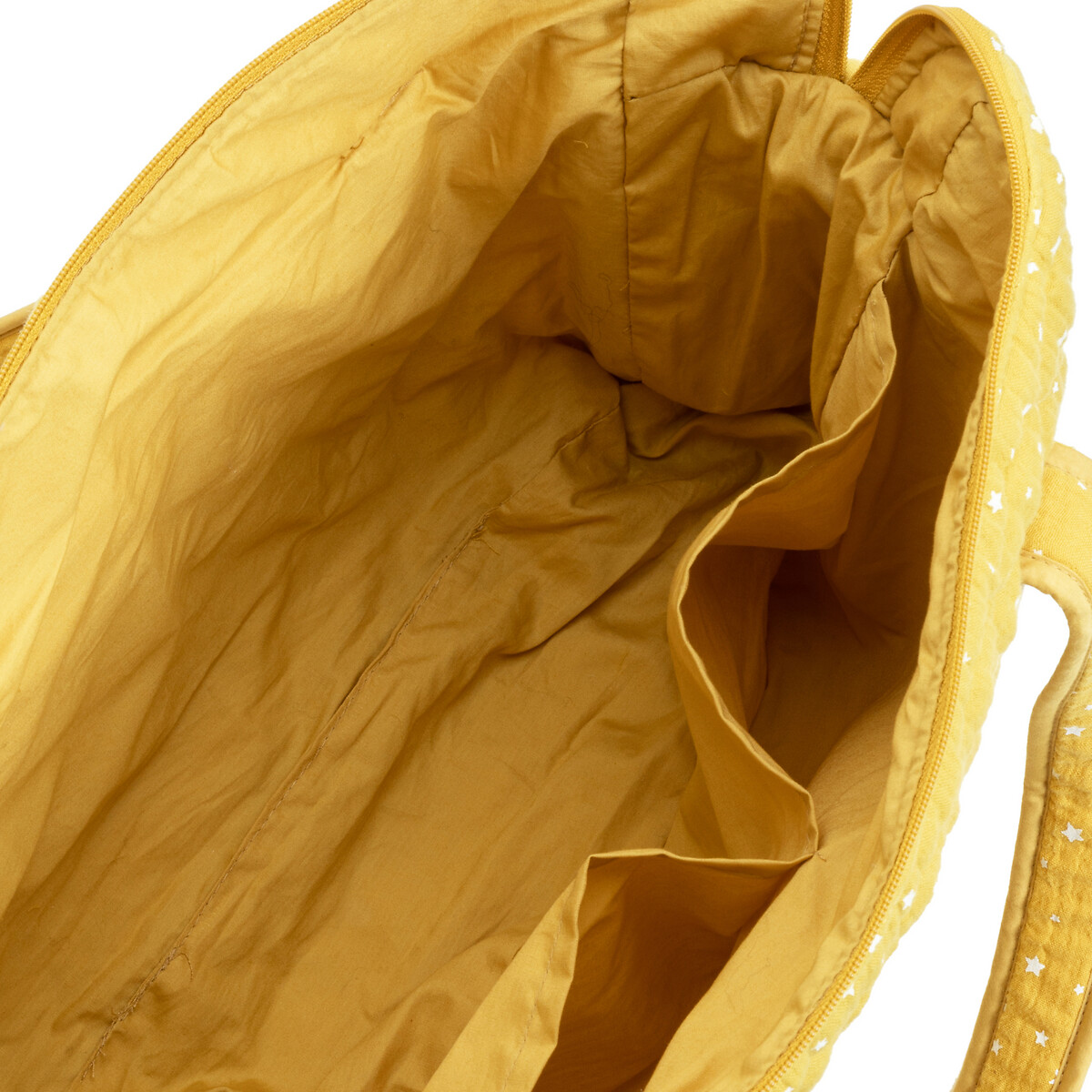 Сумка LaRedoute И пеленальный матрас из хлопчатобумажной газовой ткани единый размер желтый - фото 3
