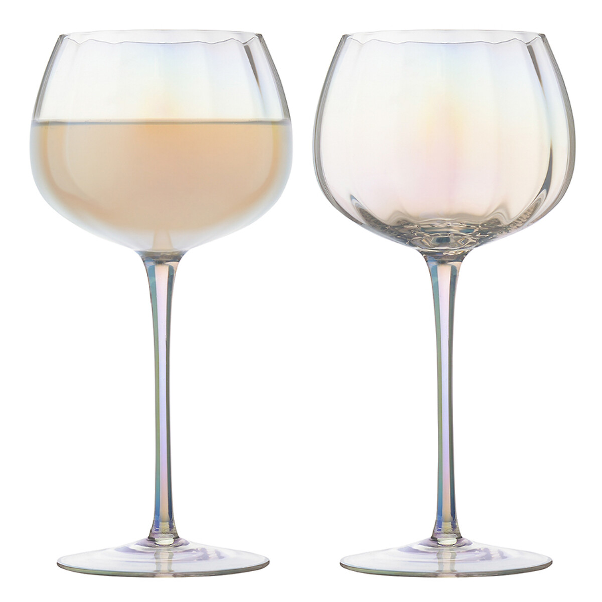 Набор бокалов для вина Gemma Opal 455 мл 2  единый размер серый LaRedoute