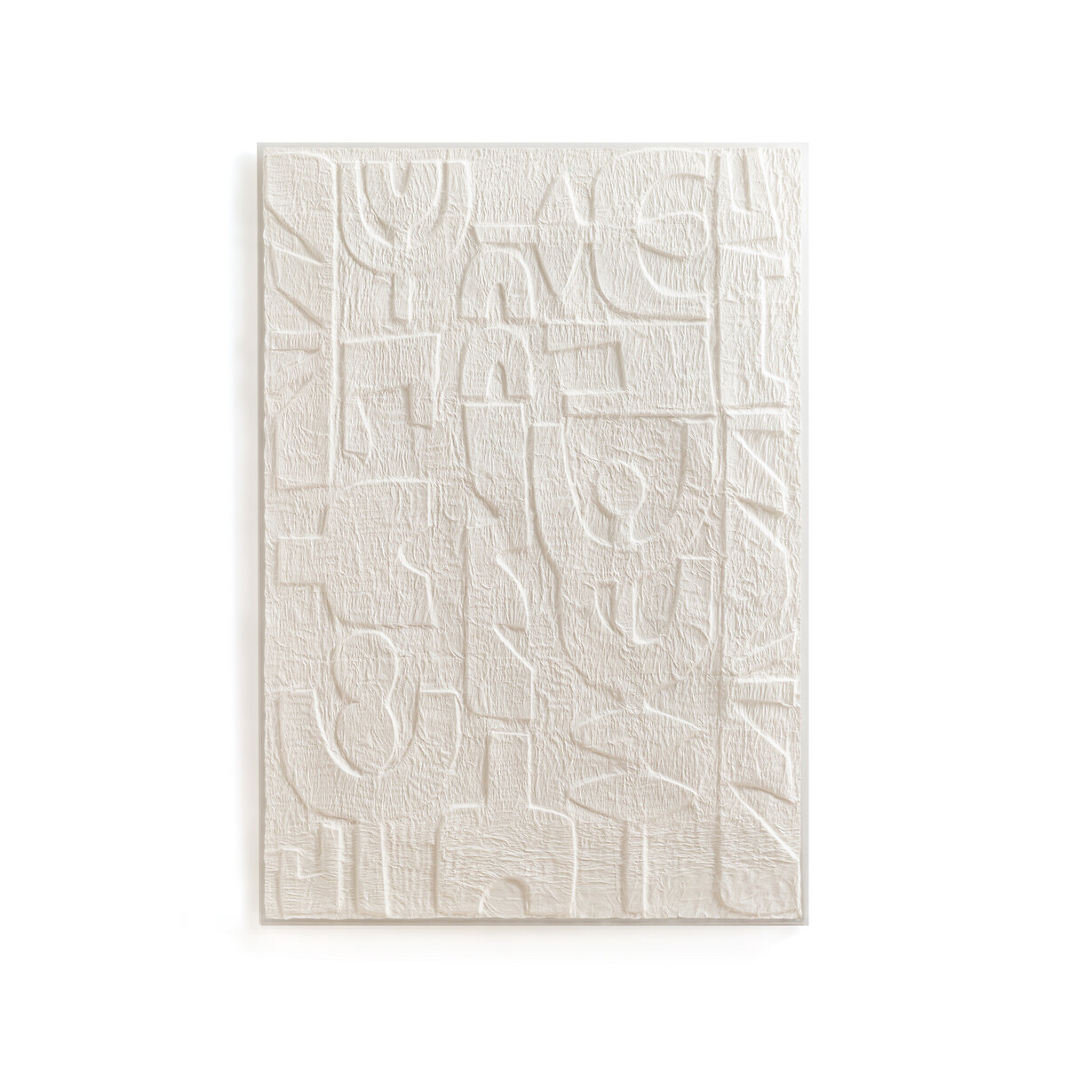 Декор Настенный из гофрированной бумаги Urbino единый размер бежевый