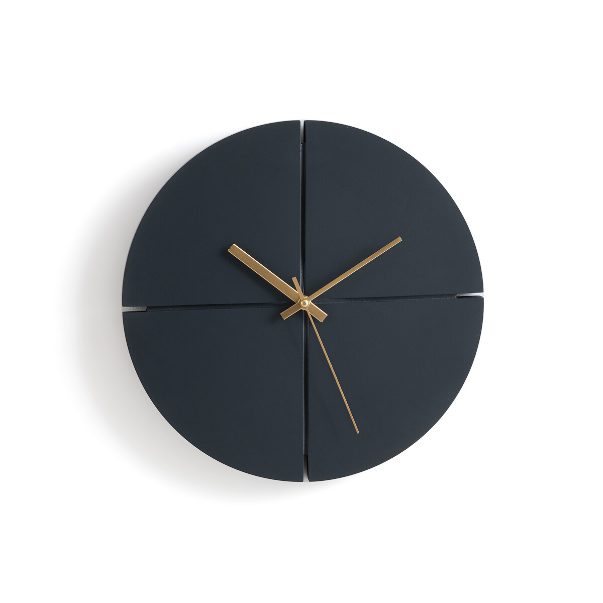 Часы LaRedoute Настенные круглые с резным узором Ora единый размер серый