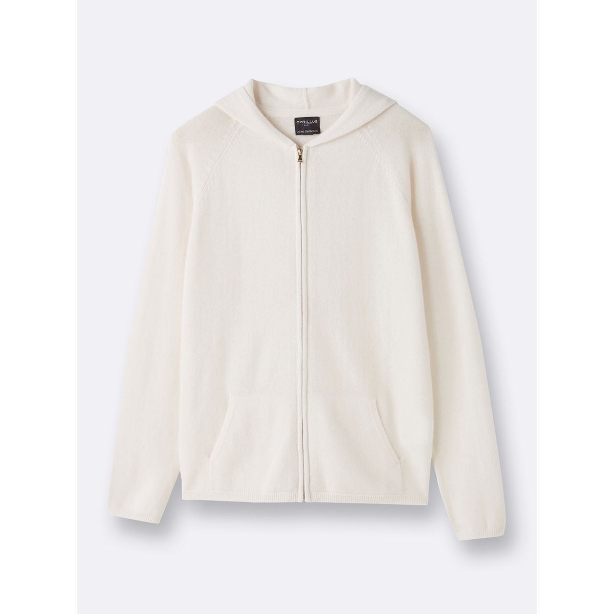 Gilet capuche femme en cachemire