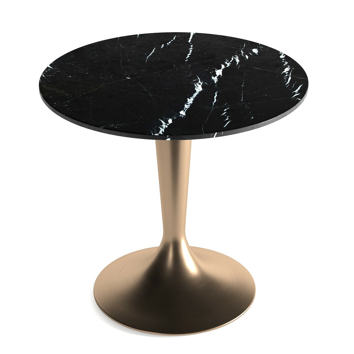 Столешница La Redoute Для стола из мрамора  см Aradan на 2 персоны черный, размер на 2 персоны - фото 4