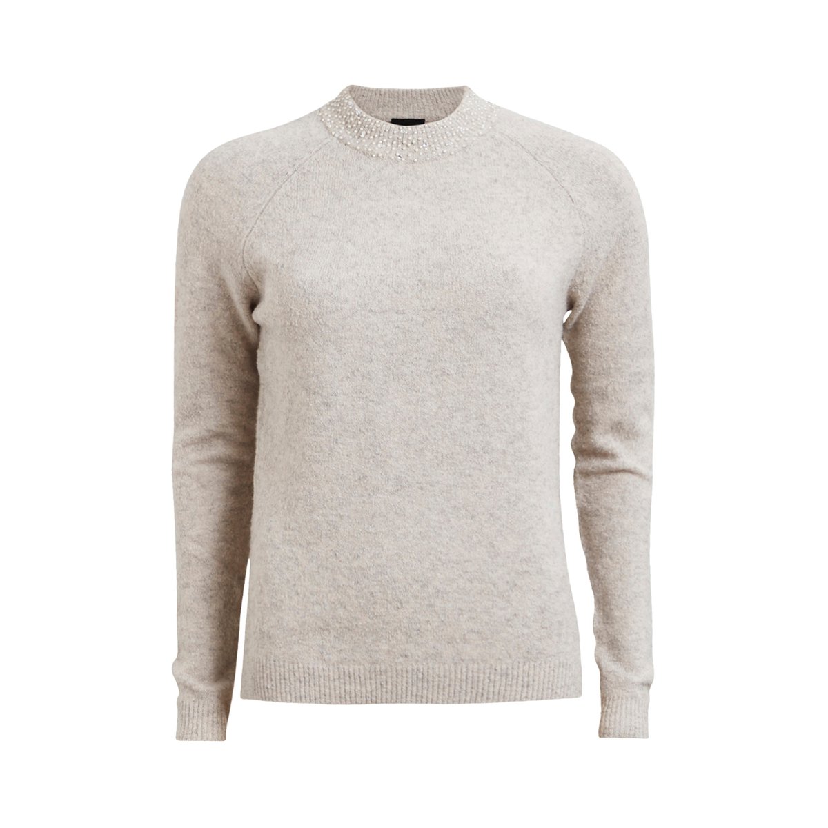 

Пуловер со стоячим воротником VIGRADED KNIT TOP