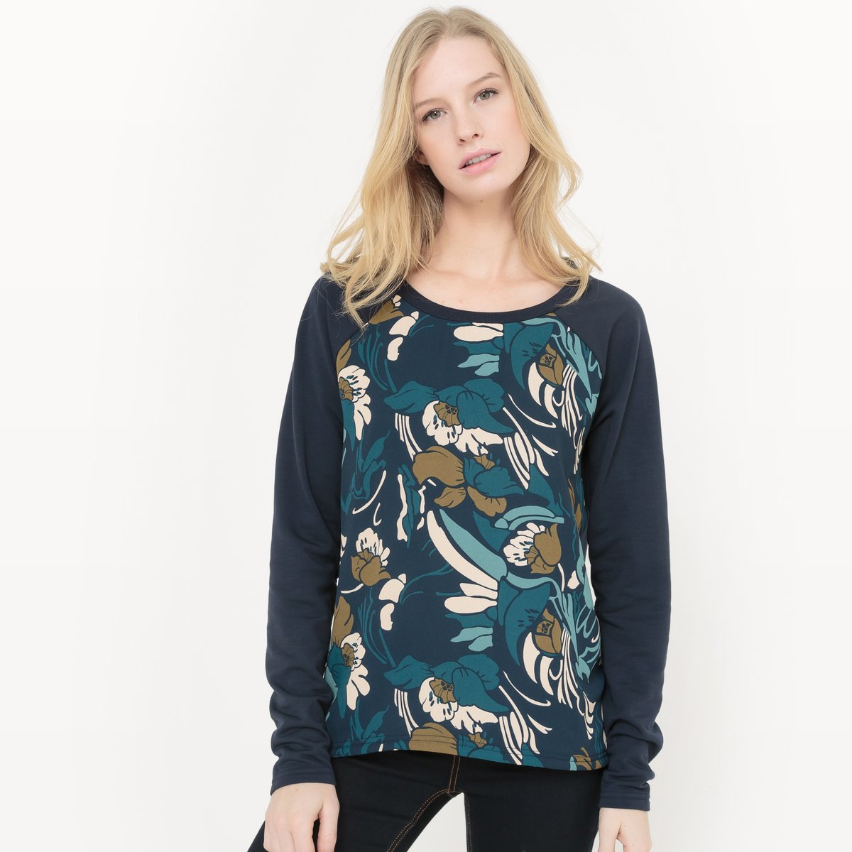

Свитшот с рисунком VMELLIE LS TOP BOXSWT