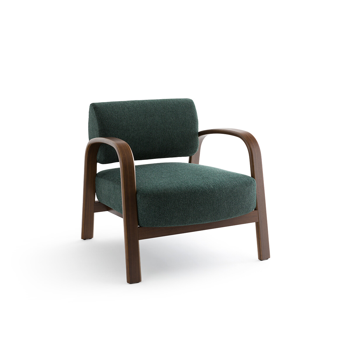 Кресло Винтажное из березы Bendy единый размер зеленый