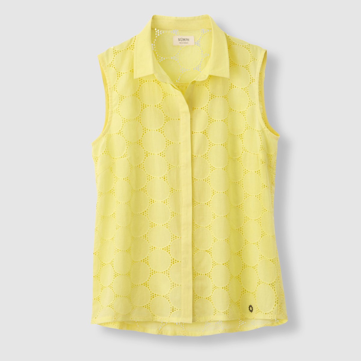 

Блузка без рукавов, 100% хлопка, NUMPH, Kazou shirt