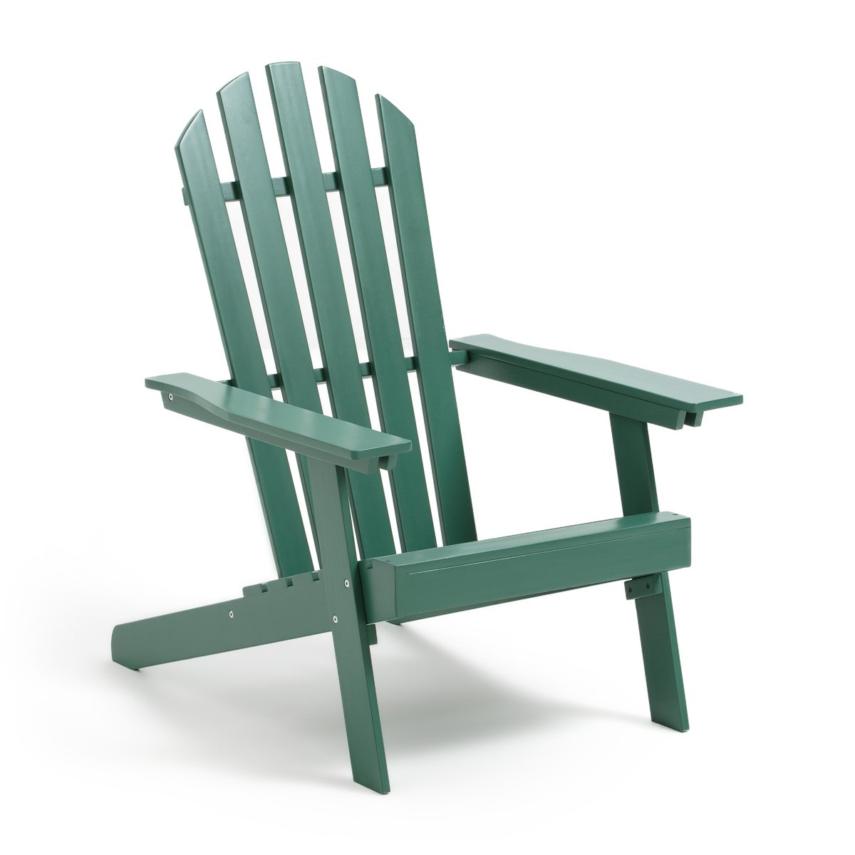 Кресло в стиле Адирондак Zeda из акации единый размер зеленый скамья садовая из акации zeda единый размер бежевый