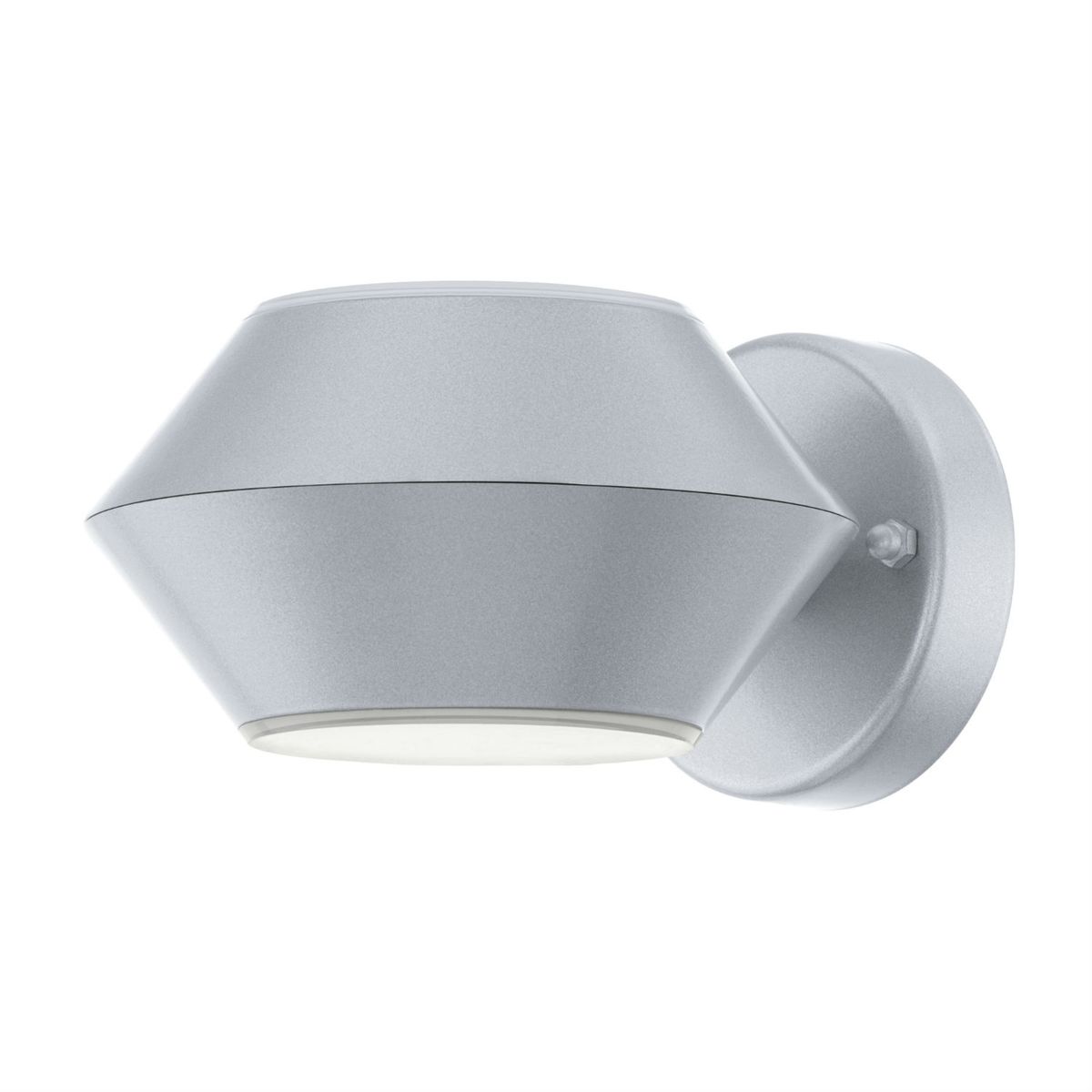 NOCELLA - Applique d'extérieur LED 2 Lumières Argent L17,5cm - Luminaire d'extérieur Eglo designé par