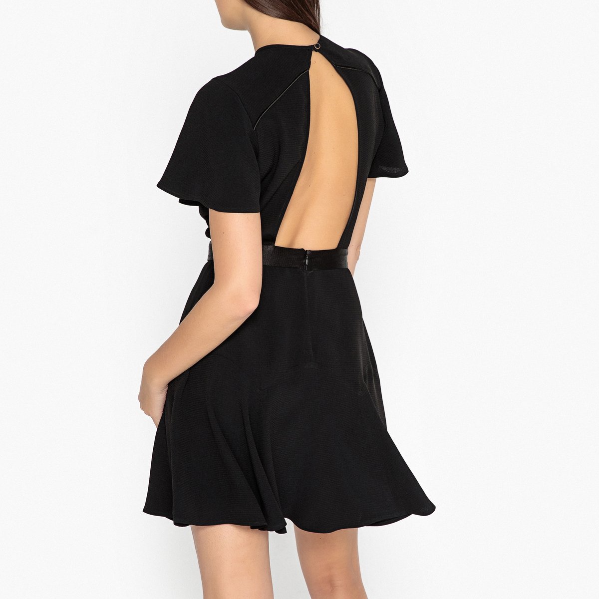 Платье La Redoute Расклешенное Эксклюзив от Brand Boutique L черный, размер L - фото 3