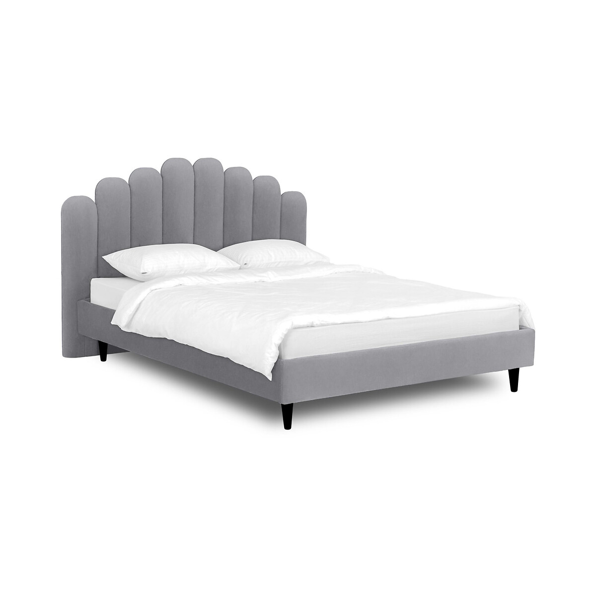 Кровать Queen II Sharlotta L 1600 160 x 200 см серый