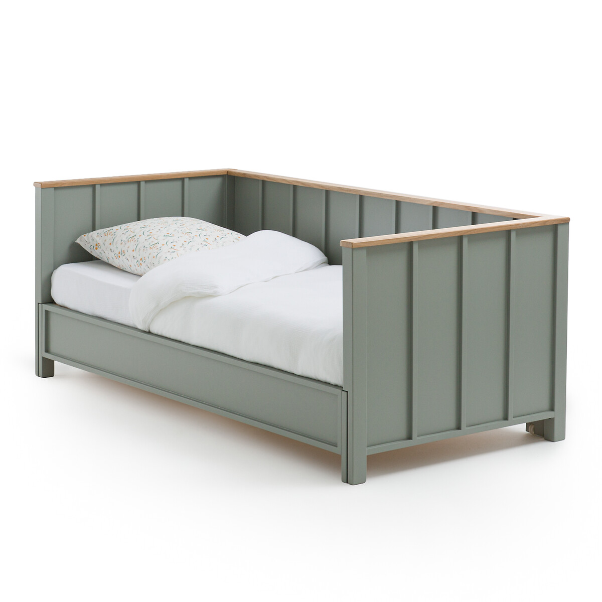 Кровать-банкетка складная Eugne  90 x 200 см зеленый LaRedoute, размер 90 x 200 см - фото 1