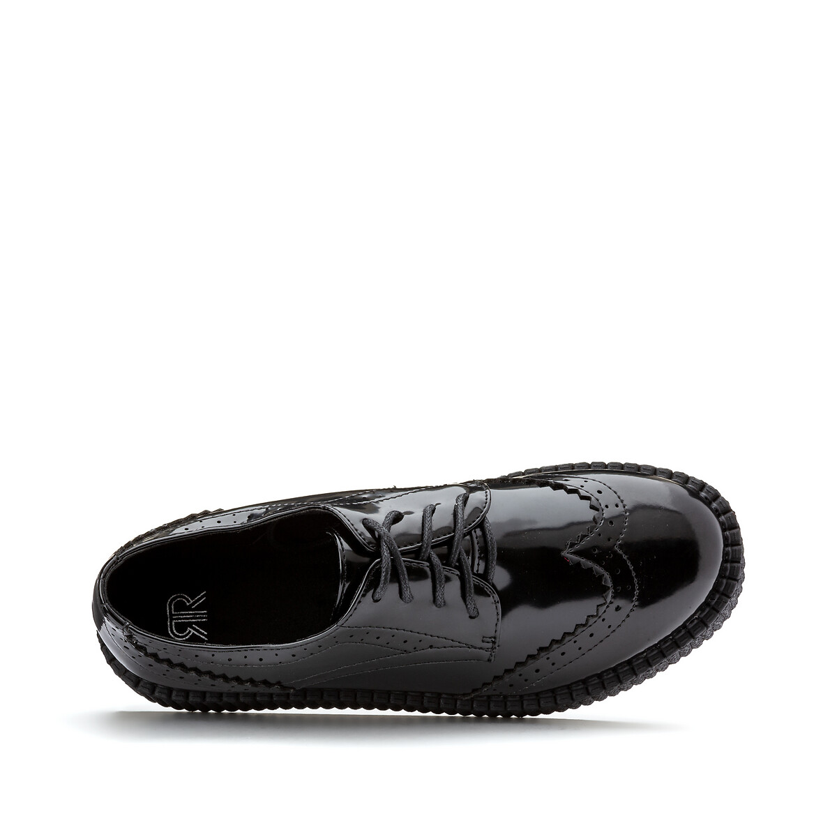 Ботинки LaRedoute Дерби-криперы 36 черный, размер 36 - фото 4
