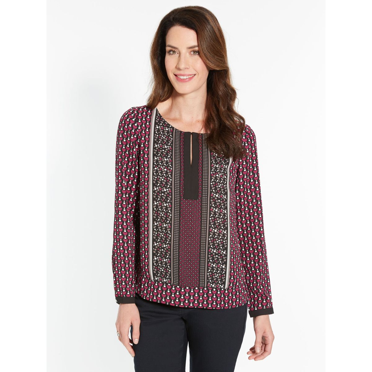 Blouse fantaisie, grande stature