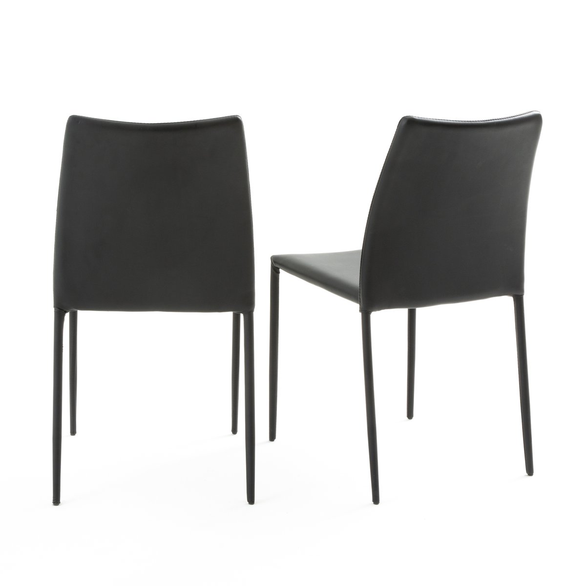 Комплект из  дизайнерских стульев La Redoute Newark единый размер черный - фото 2