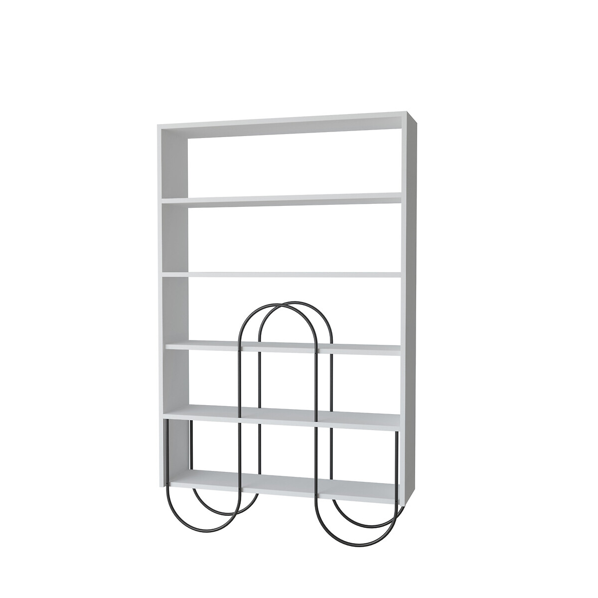 

Прямой LaRedoute, Белый, Прямой Книжный шкаф NORFOLK BOOKCASE единый размер белый