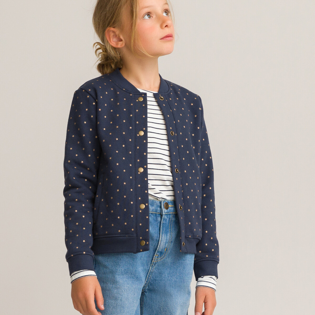 

Жакет LA REDOUTE COLLECTIONS, Синий, В стиле Teddy с принтом из мольтона 3-12 лет 6 лет - 114 см синий