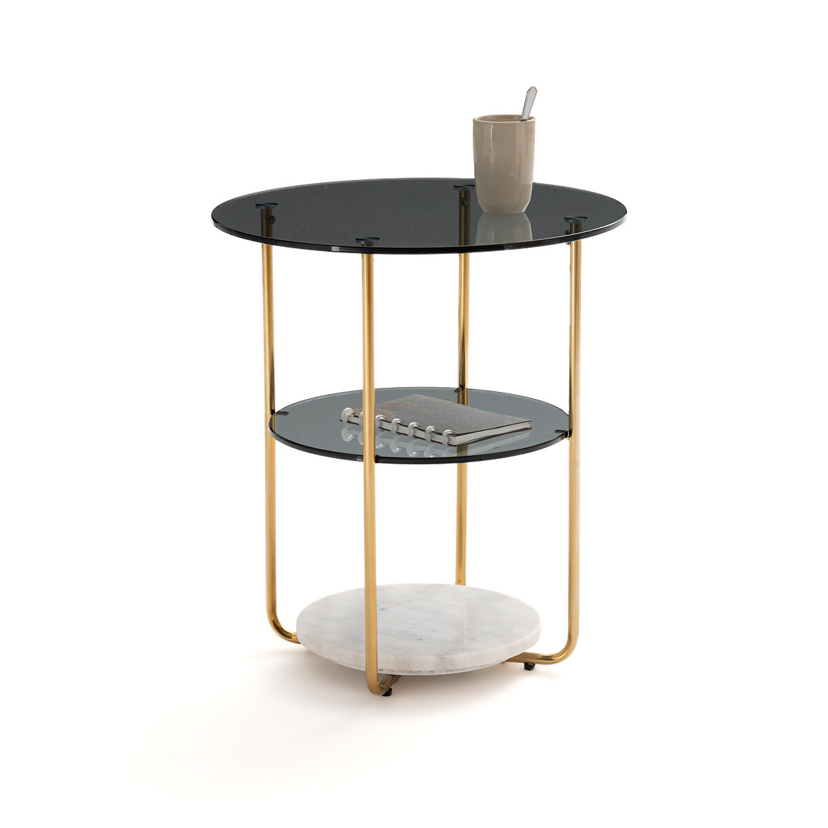 Image of Moricio 3-Level Bedside / End Table