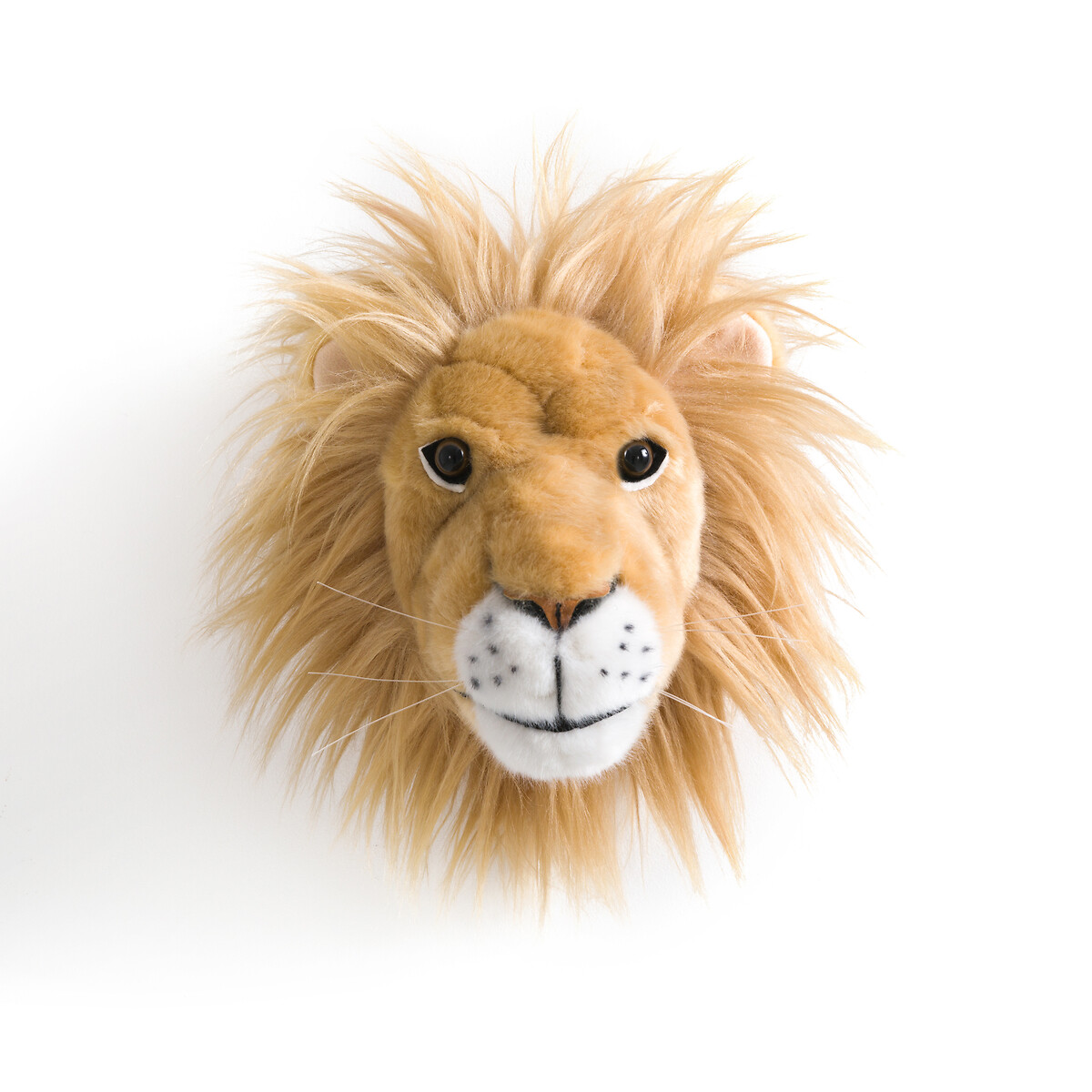 Украшение LA REDOUTE INTERIEURS Настенное в виде головы льва детское Hayi единый размер бежевый - фото 1