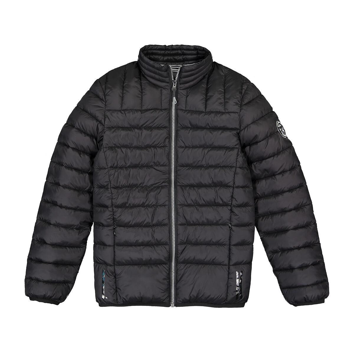 Куртка La Redoute Стеганая 10-16 лет 16 лет - 174 см черный, размер 16 лет - 174 см
