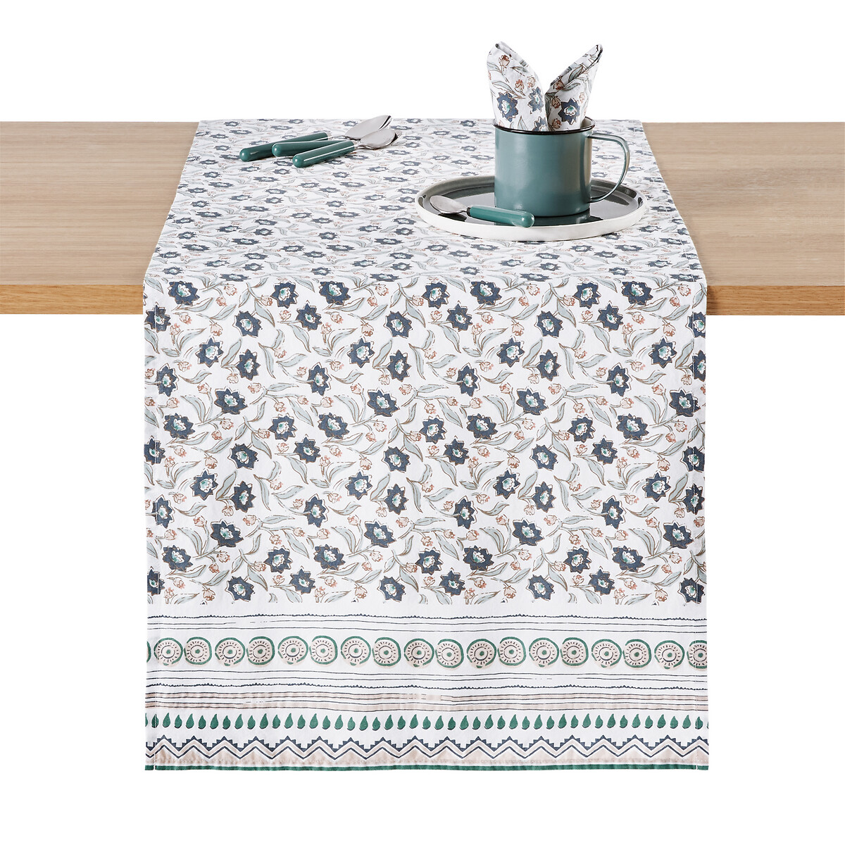 

Дорожка LaRedoute, Синий, Столовая Molly 45 x 150 см синий