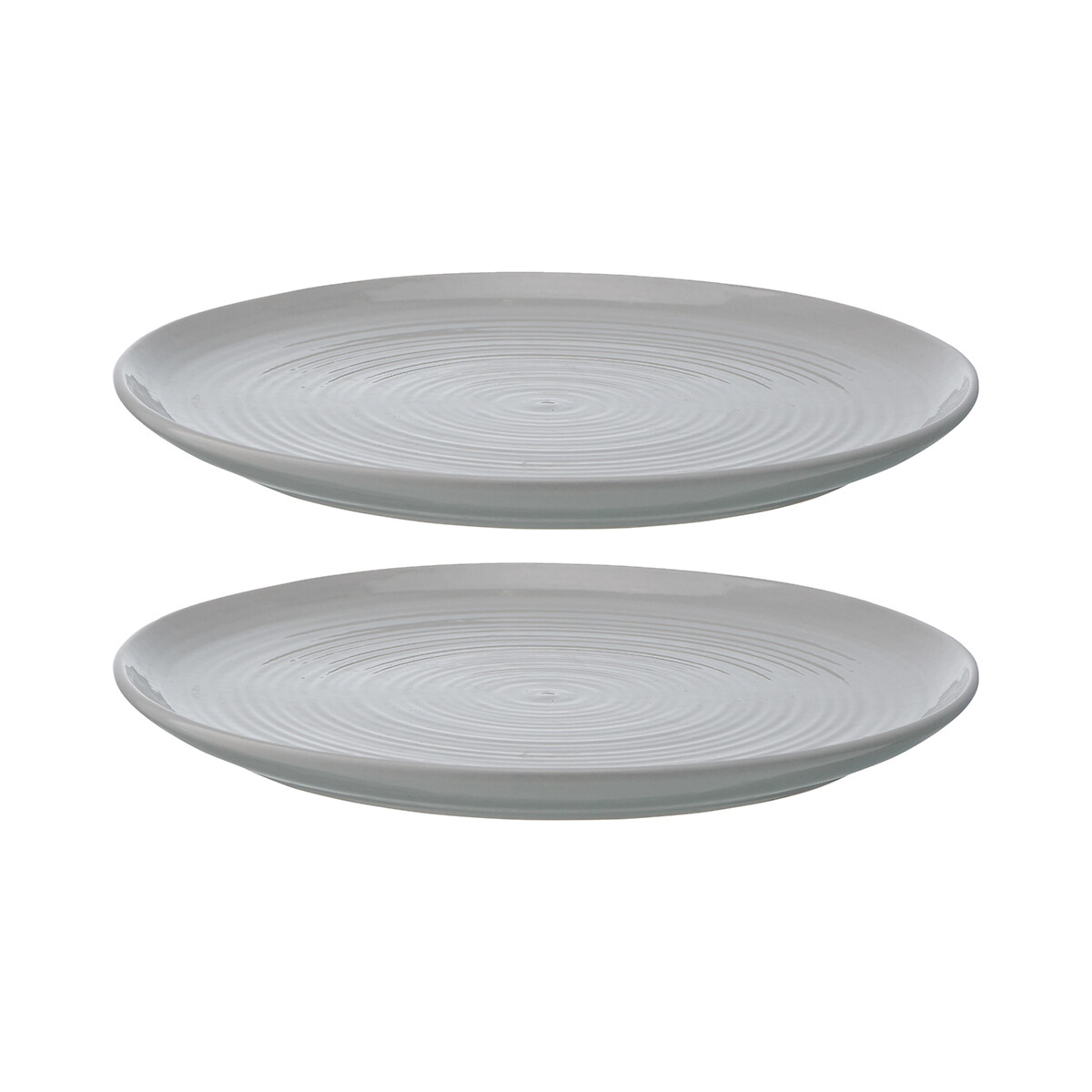 Набор тарелок In The Village 22 см серые 2 шт  единый размер серый