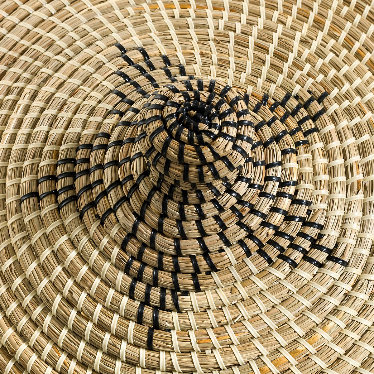 Корзина La Redoute Из рисовой соломы Louna малая модель высота 48 см единый размер бежевый - фото 5