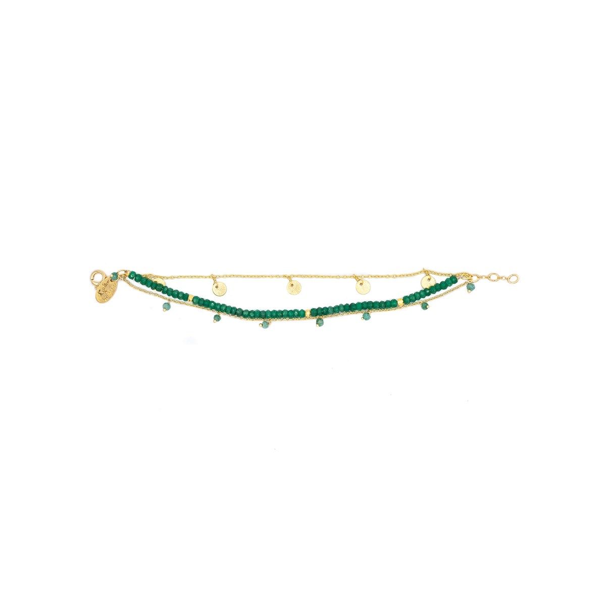 Bracelet perles et pierres AUDREY