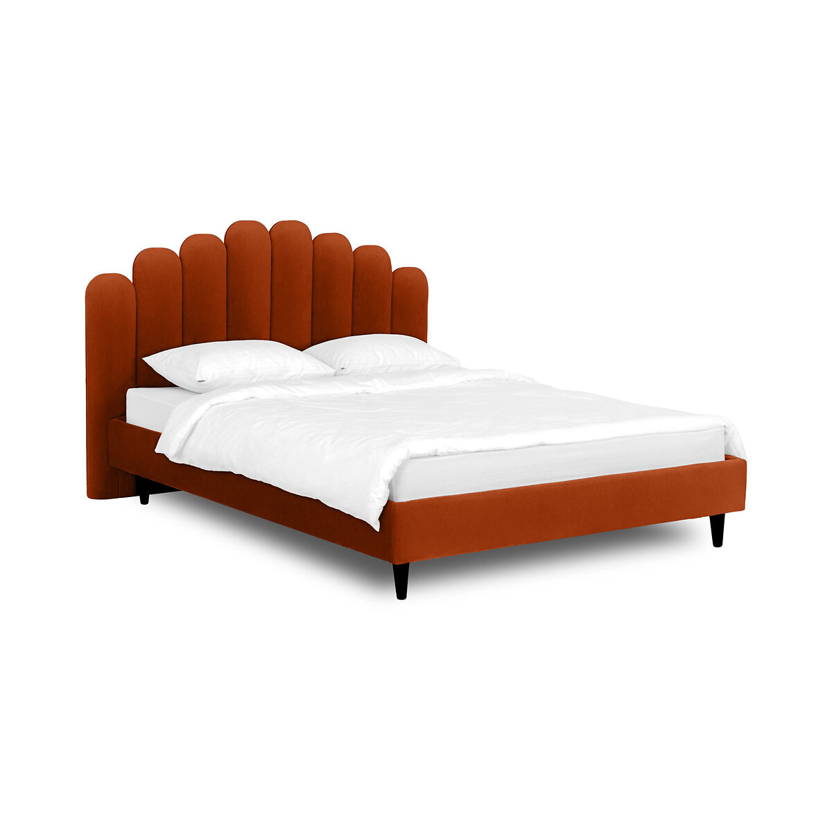 Кровать Queen II Sharlotta L 1600 160 x 200 см оранжевый LaRedoute, размер 160 x 200 см - фото 1
