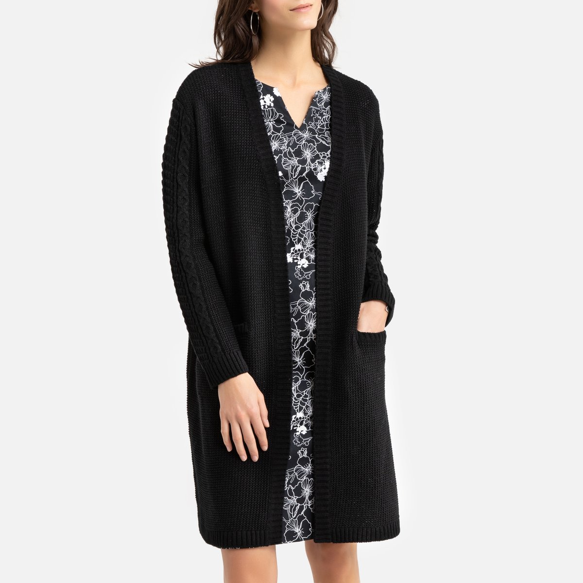 

Кардиган La Redoute, Черный, La Redoute 38/40 (FR) - 44/46 (RUS) черный