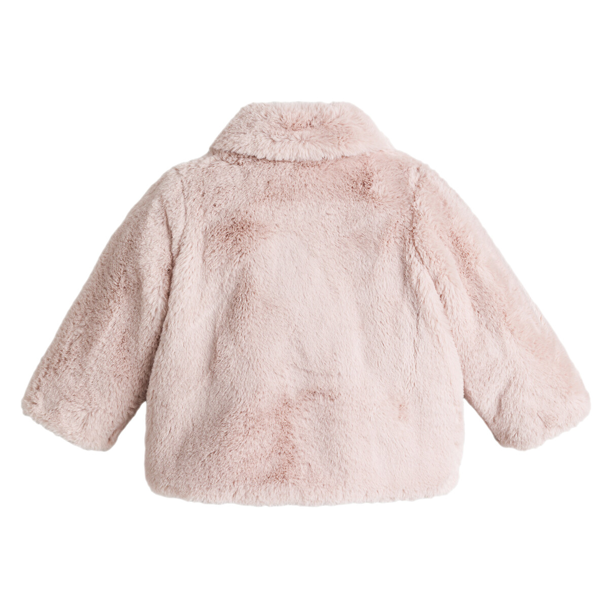 Куртка LaRedoute Из искусственного меха 3 мес-4 лет 3 года - 94 см розовый, размер 3 года - 94 см - фото 2